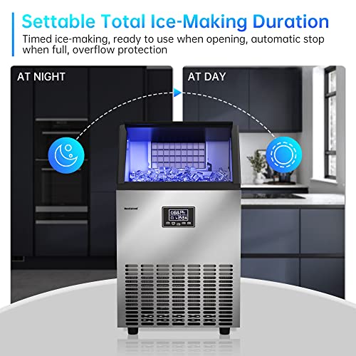 Commercial Ice Maker Machine (100LBS/24H)