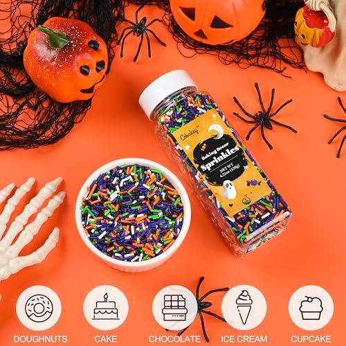 Halloween Sprinkles for Cake Decorating (Halloween Jimmies)