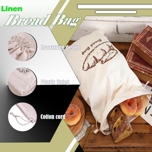 Bread Bag with Inside Lining