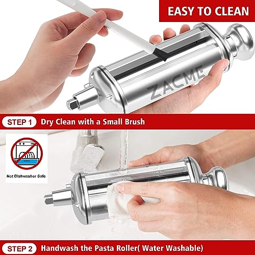 Pasta Roller for Kitchenaid Stand Mixer (1-Piece Set (Roller Only))