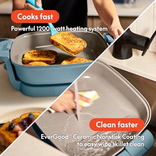 Fits Anywhere SAUTE Make & Take Skillet (12" x 12" / Surf)