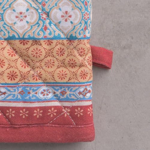 Maison d'Hermine Oven Gloves 100% Cotton Oven Mitt (025 - Romane / 7.5" x 13" (Oven Mitt))