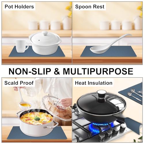 2 Pack 9.5"x14.2" Trivets for Hot Dishes (2 Count)
