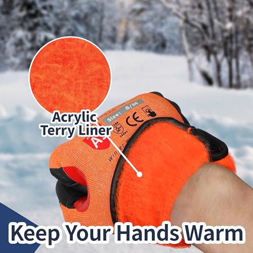 FreezeGuard X Winter Work Gloves for Men and Women