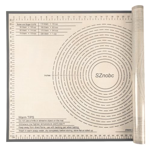 Silicone Pastry Mat 34X26 inch Baking Mat for Rolling Dough