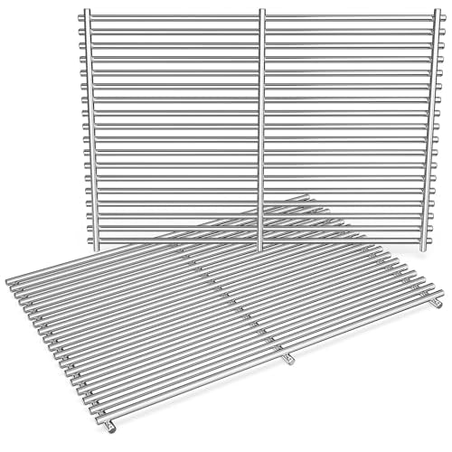 19.5" Grill Grates for Weber Genesis 300 Series (19.5" x 12.9" 2 Pack)
