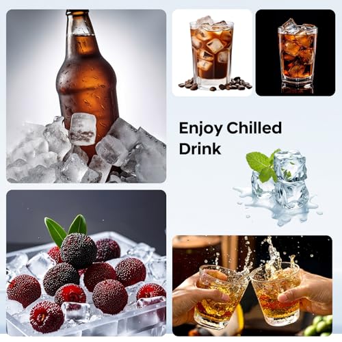Silicone Ice Cube Tray 2 Pack (Ice Cube Tray 2 Pack / Black+Black)