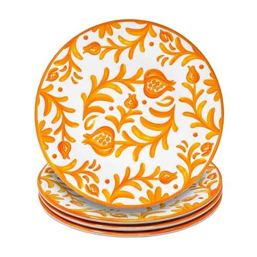 Luxury Melamine 18 Piece Dinnerwear Set (Sicily Orange)