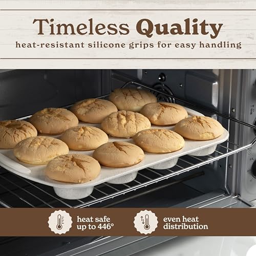Nonstick Stackable Bakeware Set (Cream - 14 Pcs)