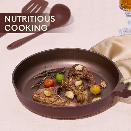 Cookware Sets (Red / 16 Piece)