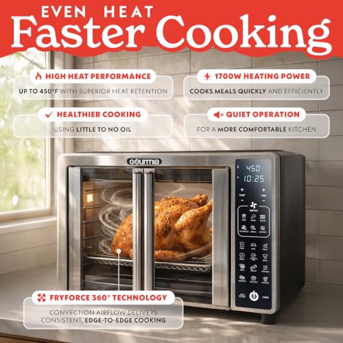 Toaster Oven 6 (Stainless Steel – 19 Presets)