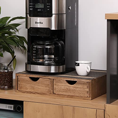 Coffee Pods Storage Drawer Holder for Capsules (HD-CF1D2C-DK-US)