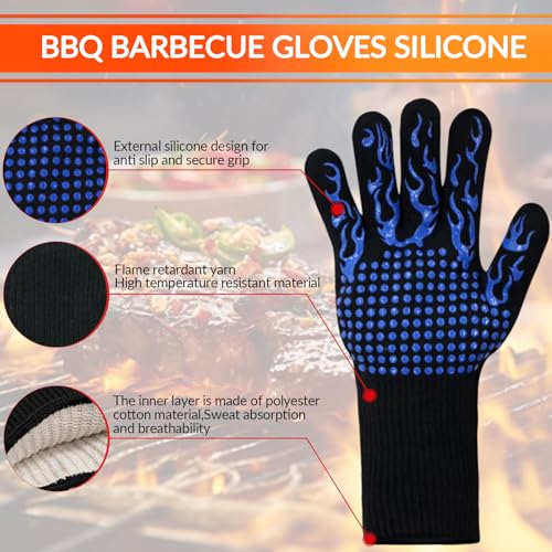 1 Pair Grill Oven Mitts (2 Count)