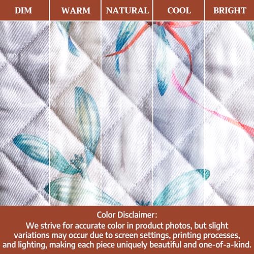Maison d'Hermine Oven Gloves 100% Cotton Oven Mitt (122 - Enora / 7.5" x 13" (Oven Mitt))