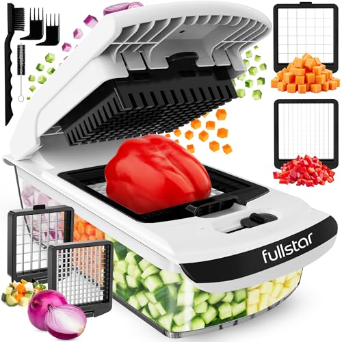 Pro Original Vegetable Chopper Kitchen Prep Tool (White / 2 in 1)