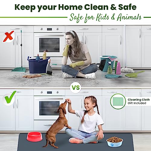 Large Silicone Mat 28" x 20" Mat Thick Heat Resistant