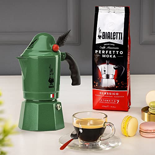 Moka Express Alpina Stovetop Espresso Maker (3 Cups / Moka Alpina)