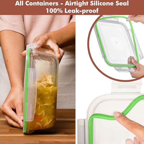 4 PC 1860ml 63 Oz (Green)