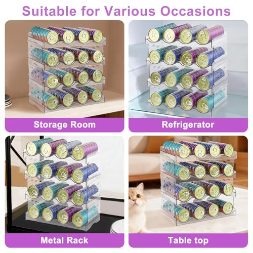 Cat Food Can Organizer 4 (4 Tier-4 Layer)