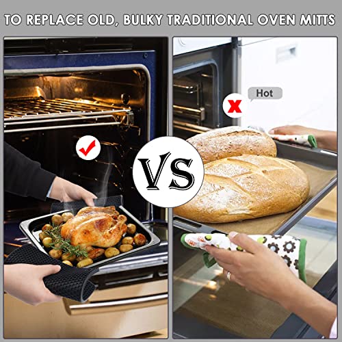 4 Pack Silicone Trivets for Hot Pots and Pans (4 Count)