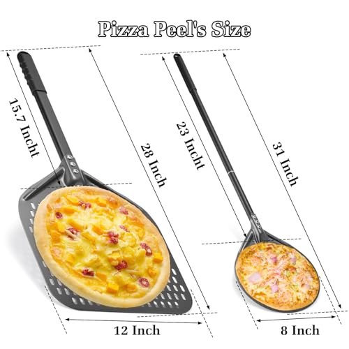 12 Inch + 8 Inch Perforated Peel Set (2 Count)