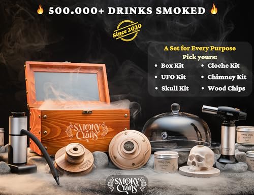 Whiskey Smoker Kit with Torch (Skull Kit)