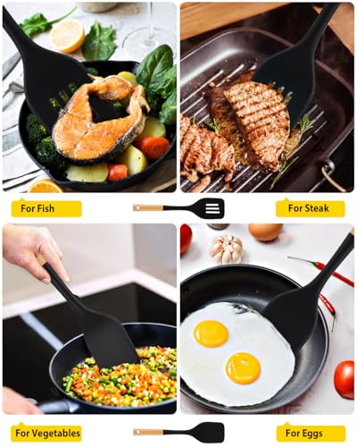 Silicone Spatula (Black)