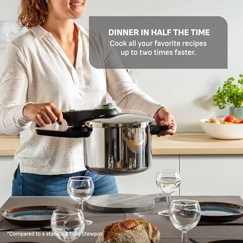 Secure Stainless Steel Stovetop Pressure Cooker (Pressure Cooker / 6.3 Quarts)