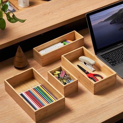 Bamboo Kitchen Drawer Organizer