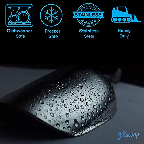 Metal Ice Scoop Stainless Steel