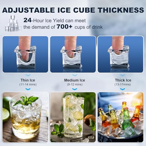 Commercial Ice Maker Machine (160Lbs/24H)