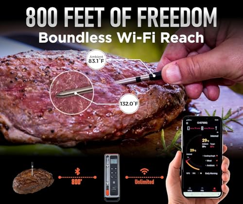 Wireless Meat Thermometer Digital BBQ Set (BBQ Set)