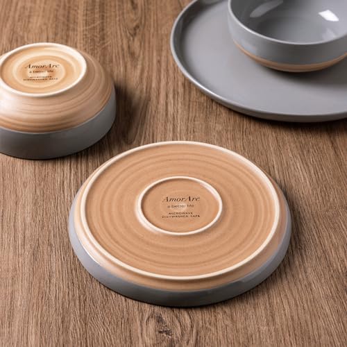 Dinnerware Sets for 4 (Limestone / Service For 4(12Pcs))