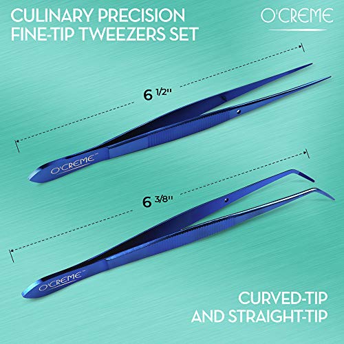 Stainless Steel Culinary Tweezer Tongs