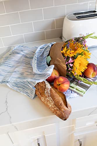 Reusable Grocery Bag (Indigo Reeds)