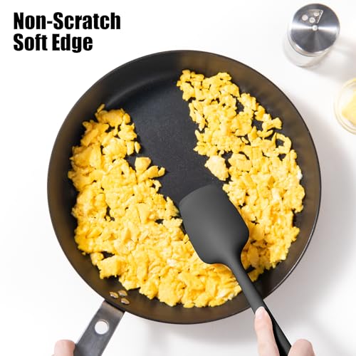 600°F Heat Resistant Silicone Spatula Scrapers (4 Count)