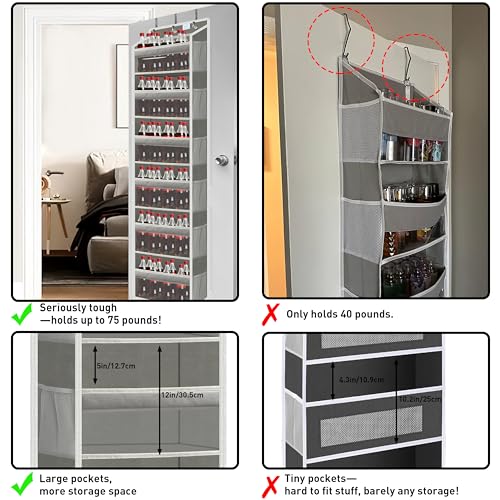over the door organizer (Over Door Organizer-dusk Grey 01)