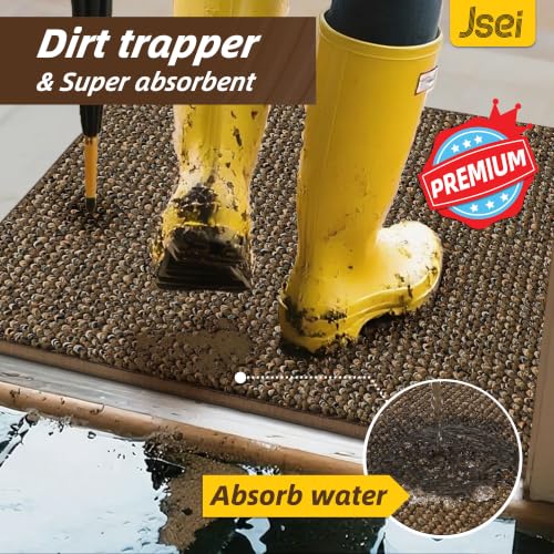 Dirt Trapper Door Mat 20" x 32" (Brown / 20'' X 32'')