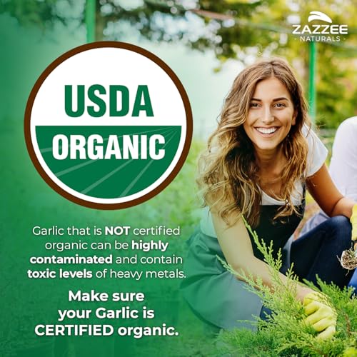 USDA Organic Odorless Garlic 20 (150 Count (Pack of 1))