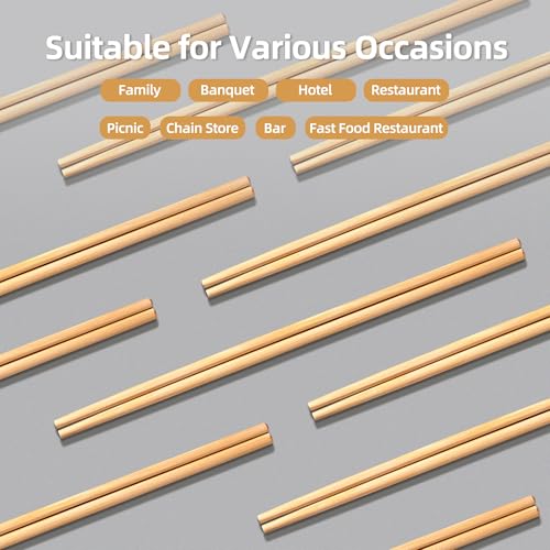 50 Pairs Bamboo Chopsticks (50 pairs)