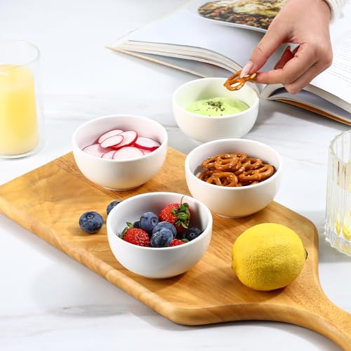Ceramic Ice Cream Bowls (White / 12 Oz)