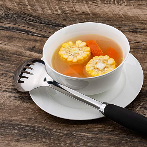 Stainless Steel Slotted Spoon (B-Silver Spoon)