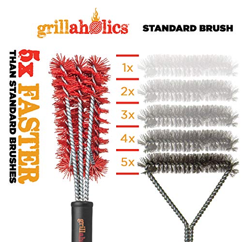 Nylon Grill Brush for Porcelain Grates