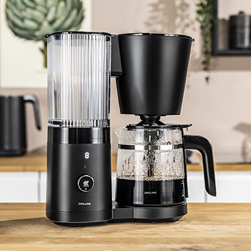 Enfinigy Glass Drip Coffee Maker 12 Cup (Black)
