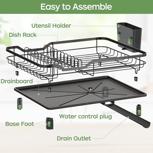 Dish Drying Rack (Black)