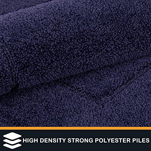 Hallway Runner Rug (Midnight Blue / 32" X 70" (Runner))