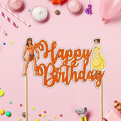 Tarzn Happy Birthday Cake Topper