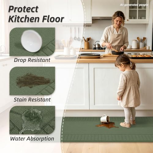 Kitchen Rugs 24"x71" (11.86 Sq Ft)