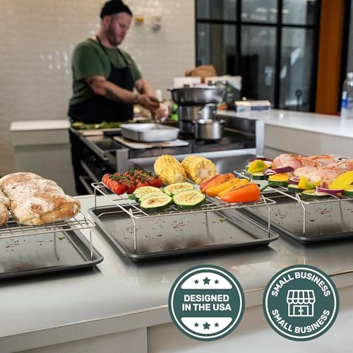 Durable 3 Tiers Stackable (10" x 16" 3-Pack)