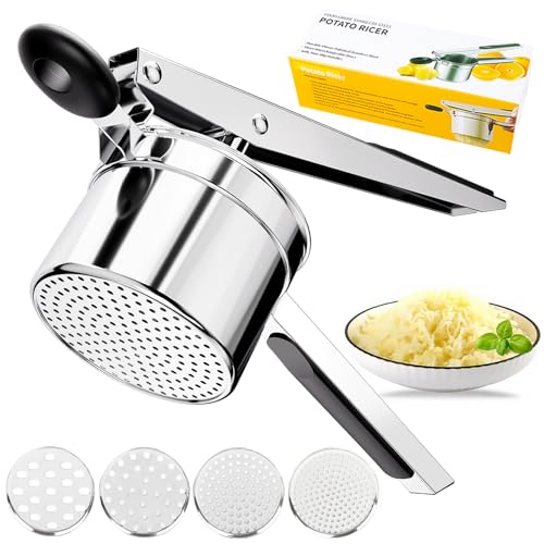 Potato Ricer With 4 Discs